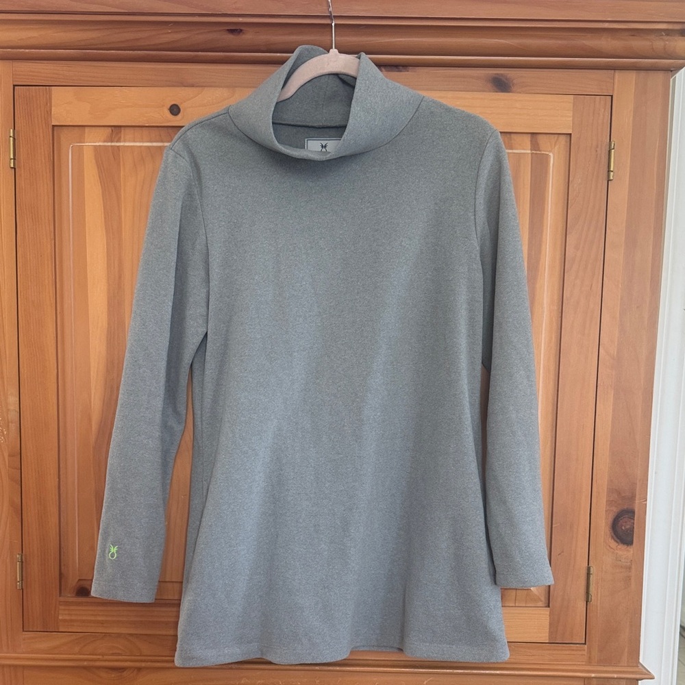 Dudley Stephens cobblestone medium Gray Turtleneck Sweater